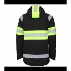 Softshell striukė BoSafety WJ-ATLANTA-C1-0204 su Hi-Vis detalėmis