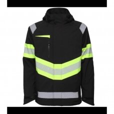 Softshell striukė BoSafety WJ-ATLANTA-C1-0204 su Hi-Vis detalėmis