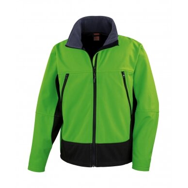 Vyriška vandeniui ir vėjui atspari Result R120X Softshell striukė 5