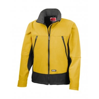 Vyriška vandeniui ir vėjui atspari Result R120X Softshell striukė 7