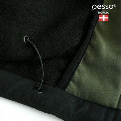 Softshell striukė Pesso Acropolis, chaki 7