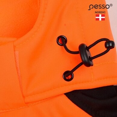 Softshell striukė Pesso PALERMO HI-VIS, ryškaus matomumo oranžinė 5