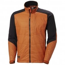 Striukė HELLY HANSEN Kensington Insulated Jacket, juoda/oranžinė