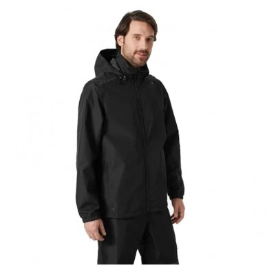 Striukė HELLY HANSEN Manchester 2,0 Shell Jacket, juoda 2