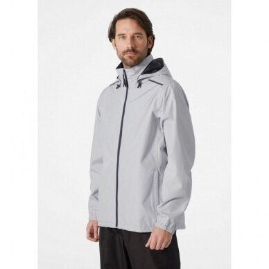 Striukė HELLY HANSEN Manchester 2,0 Shell Jacket, šviesiai pilka 3