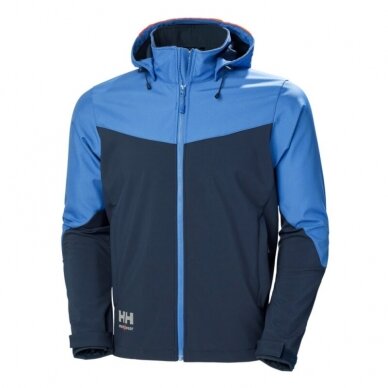 Striukė HELLY HANSEN Oxford Softshell, šviesiai mėlyna