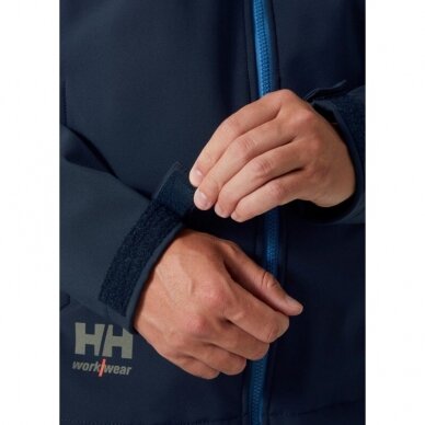 Striukė HELLY HANSEN Oxford Softshell, šviesiai mėlyna 5