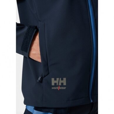 Striukė HELLY HANSEN Oxford Softshell, šviesiai mėlyna 6