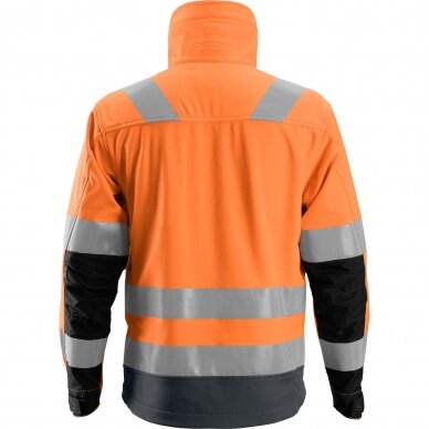 Striukė Hi-Vis AllroundWork SoftShell SNICKERS WORKWEAR, klasė 3 1