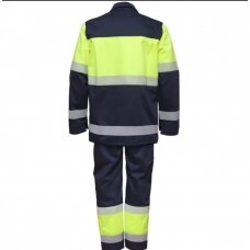 Suvirintojo BoSafety WD-PROSHIELD420-C1-0504 HiVis kostiumas