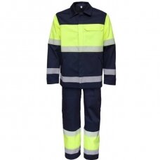 Suvirintojo BoSafety WD-PROSHIELD420-C1-0504 HiVis kostiumas