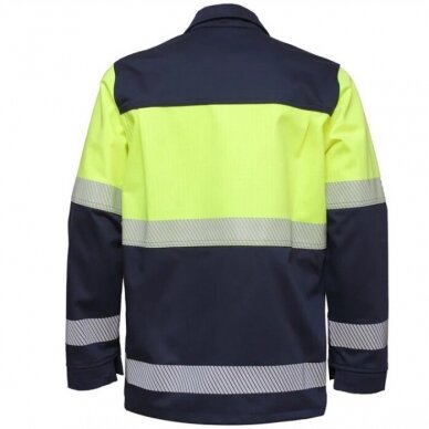 Suvirintojo BoSafety WD-PROSHIELD420-C1-0504 HiVis kostiumas 4