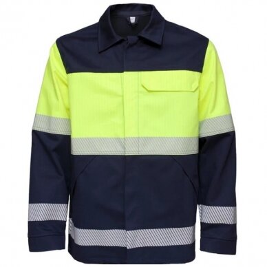 Suvirintojo BoSafety WD-PROSHIELD420-C1-0504 HiVis kostiumas 3