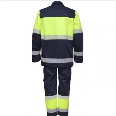 Suvirintojo BoSafety WD-PROSHIELD420-C1-0504 HiVis kostiumas 1