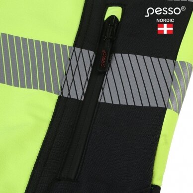 Švarkas Pesso Titan 125 DS125G HI-VIS, geltonas 9