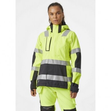 Šviesą atspindinti moteriška striukė HELLY HANSEN W Luna HI VIS, geltona 2