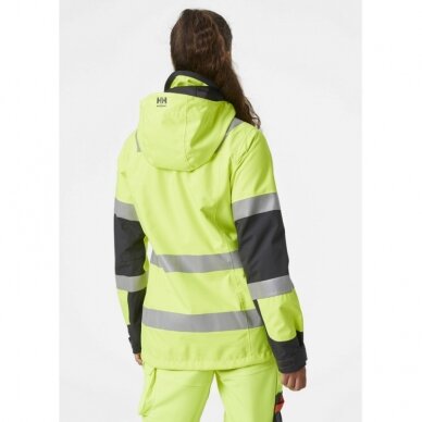 Šviesą atspindinti moteriška striukė HELLY HANSEN W Luna HI VIS, geltona 3