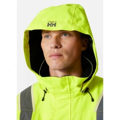 Šviesą atspindinti striukė HELLY HANSEN UC-ME Shell Jacket, geltona 3