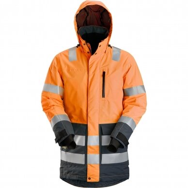 Vandeniui Hi-Vis atspari parka SNICKERS WORKWEAR 37.5®