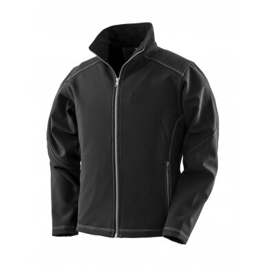 Moteriška vandeniui ir vėjui atspari Result R455F Softshell striukė 10