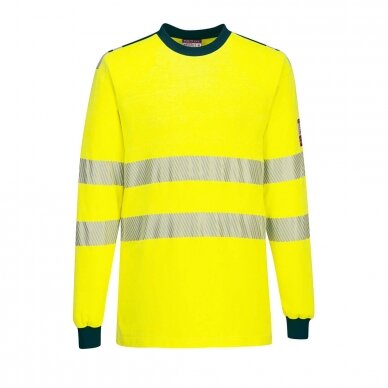 Liepsnai atsparūs gero matomumo sportiniai marškinėliai Portwest FR701 3