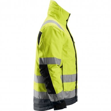 Žieminė striukė AllroundWork 37.5 Hi-Vis SNICKERS WORKWEAR, geltona 2