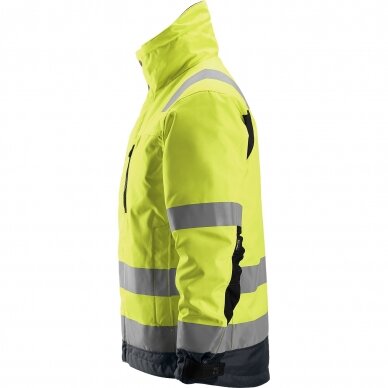 Žieminė striukė AllroundWork 37.5 Hi-Vis SNICKERS WORKWEAR, geltona 3