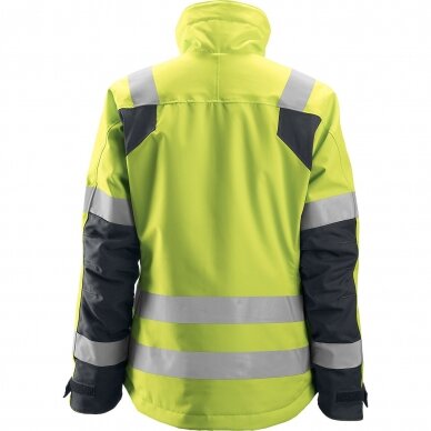 Žieminė striukė moterims AllroundWork 37.5 su izoliacija Hi-Vis  SNICKERS WORKWEAR, 2/3 klasė 1