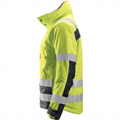 Žieminė striukė moterims AllroundWork 37.5 su izoliacija Hi-Vis  SNICKERS WORKWEAR, 2/3 klasė 3