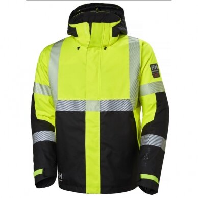 Žieminė, šviesą atspindinti striukė HELLY HANSEN ICU Winter Jacket, geltona